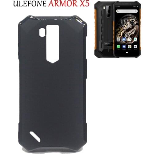Cover For Ulefone Armor X5 Case Bumper Soft Matte TPU Back Shell Funda For Ulefone X5 Silicone Phone Case Coque