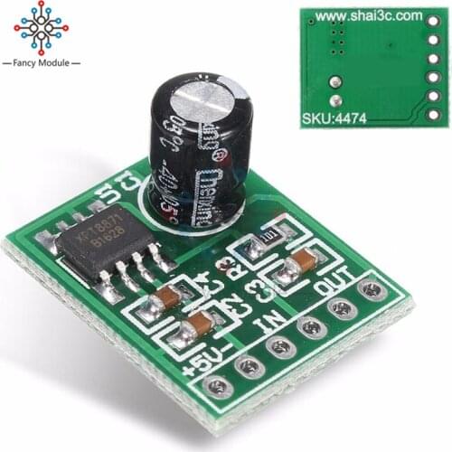 Mini XH-M125 XPT8871 Mono Stereo Lithium Battery Power Amplifier Module Board 3V 5V 5W Audio Output Input 6W Sing Machine Module