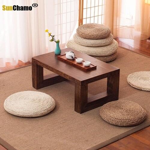 Fashion Pastoral Fresh Corn Fur Murals Tatami Rice Pads Cushions Thickened Windows Meditation Room Murals Accessories Furnishing