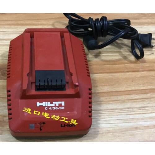 Original HILTI C4/36 -90 lithium battery charger input 110V (used products)