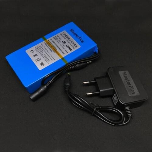Portable DC 12V 8000MAH Super Rechargeable Over Charge Backup Lithium-ion Battery Pack DC 12800 For CCTV Camera Batteries
