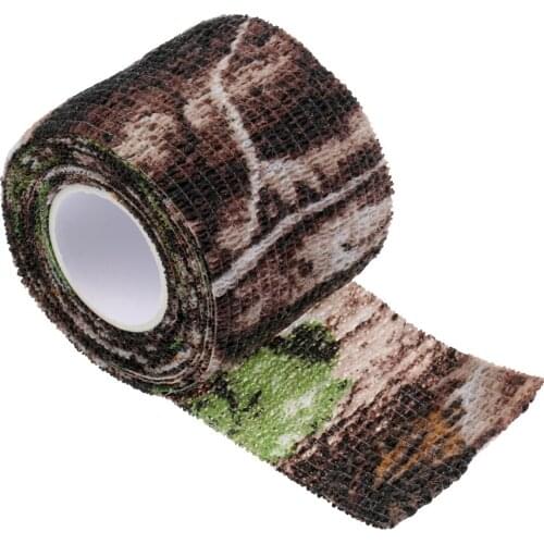 5cm x 2.2 Meters Self-adhesive Camouflage Tape Camo Stealth Tape for Outdoor Hunting Camping Accessories