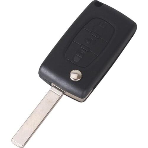 Replacement Car Key Flip Remote Case Cover Shell for Citroen C2 C3 C4 C5 C6 C8 3