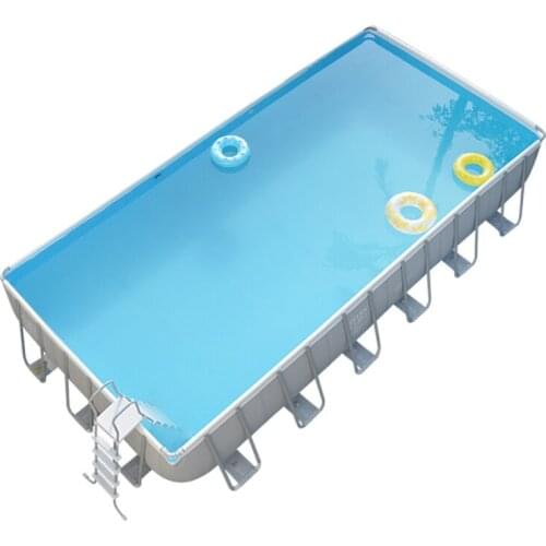 TT Supported Swimming Pool Home Childrens Swimming Pool Large Outdoor Thickened Summer Outdoor Pool Oversized Folding