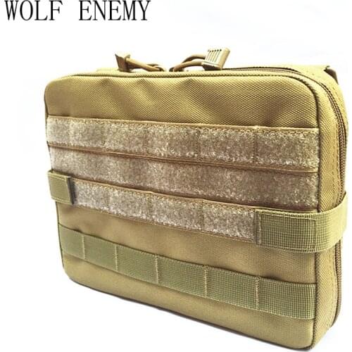 Military Tactical Molle Medical First Aid Pouch Outdoor Sport Nylon Multifunction Backpack Accessory Army EDC Hunting Tool Bag