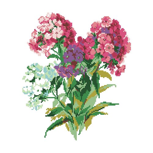 Cross stitch Handmade 14CT Counted Canvas DIY,Cross-stitch kits,Embroidery Riolis 250 Hydrangea 32-35