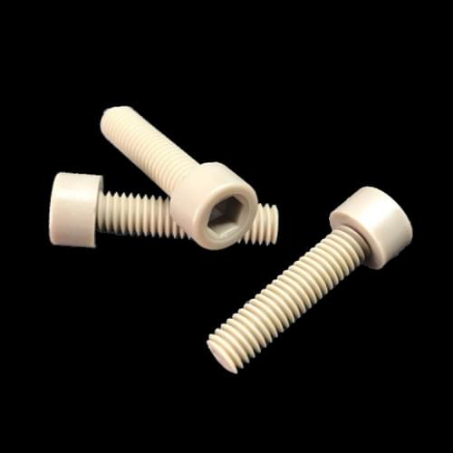 M2.5M8 M10 High temperature resistant Peek Hex Socket Cap Head Screw Round head hexagon High strength bolt 25mm/55mm Length