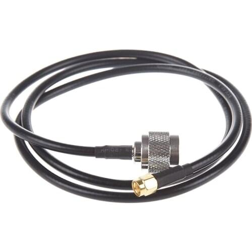 WSFS Hot SODIAL(R) N Male Connector to RP-SMA Male Antenna Pigtail Cable 1M