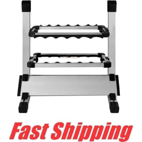 Aluminum alloy 12 grid Fishing rod holder High quality fishing rod Alpenstock storage rack Display stand support boat hardware
