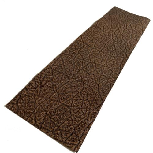 Pool Cue Full Grain Lizard Embossed Cowhide Leather Wrap