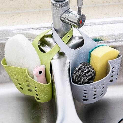 Sink Holder Holder Soap Portable Home Hanging Drain Bag Basket Bath Storage Tools Kitchen Dish Cloth Sponge Storage bag
