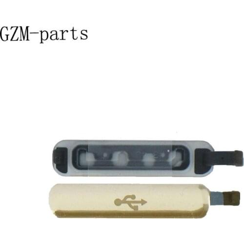 GZM-parts Mobile Phone Accessories Charge Port Plug for Samsung Galaxy S5 USB Port Cover Flap Top Quality Dust Plug