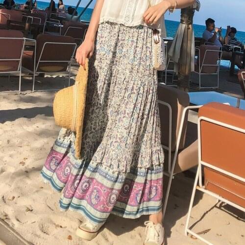 Knoyeer Women's Maxi Skirts