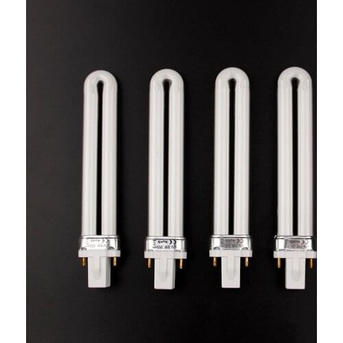 UV Resin Epoxy Charm UV Lamp 4pcs 9W Bulb Hot New Professional Electronic Replacement Tubes Drying DIY Mold Making Epoxy Resin