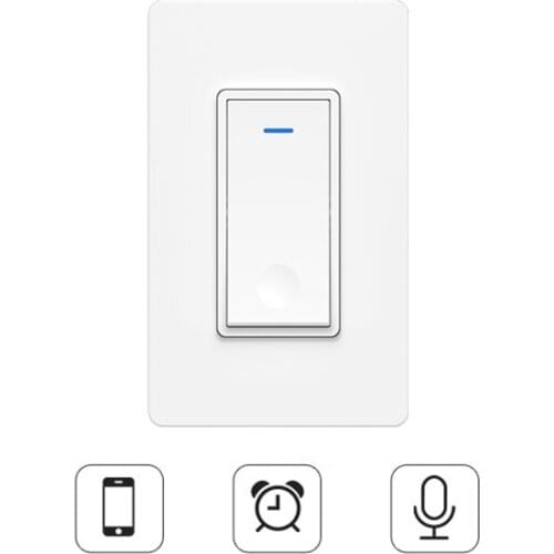 Walling WiFi Smart Light Switch Smart Life APP WiFi Voice Control Works With Alexa Google Home Automation Control