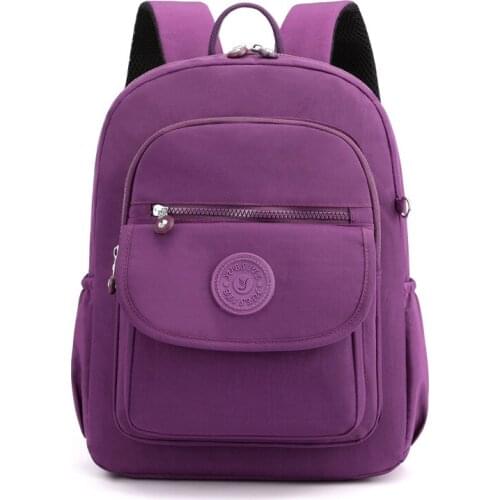 2021 New Brand Women Backpack School Bags for Teenage Girls Waterproof Nylon Casual Travel Bagpack Bolsa Mochila Woman Back Pack