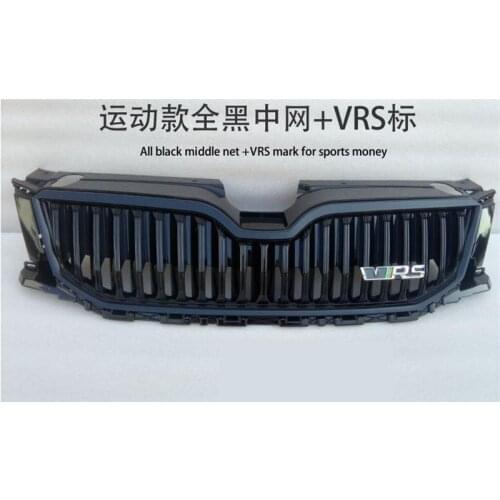 Original authentic car Front Grille Around Trim Racing Grills Trim for Skoda Octavia 2014 2015 2016 2017 2018 Car styling