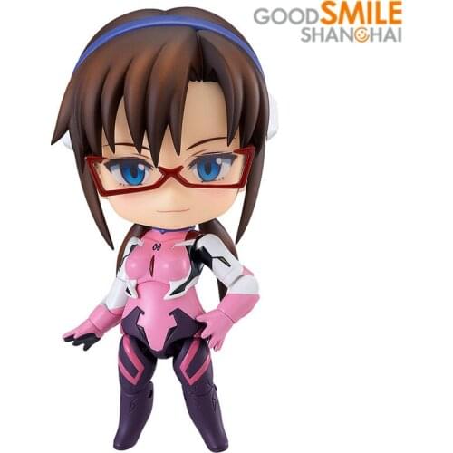 Good Smile Neon Genesis Evangelion Anime Figure 1482 Eva Mari Makinami Illustrious Combat Suit 10Cm Pvc Action Figure Model Toys
