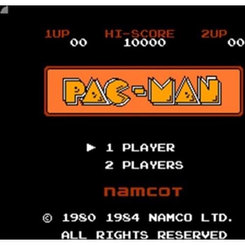 Pac-Man 60 Pins English Version Game Cartridge for 8 Bit 60pin Game Console