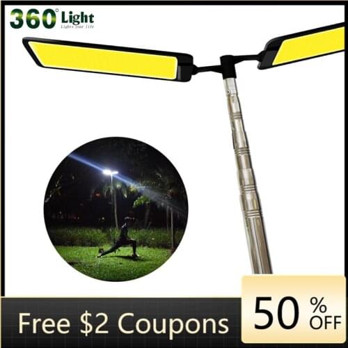 Outdoor Portable 4 meter Telescopic Camping light led Work lamp Fishing Rod Camping Lantern Rechargeable LED Lighting for travel