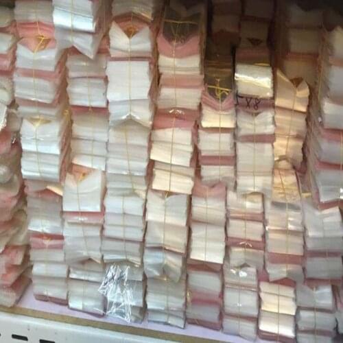 500pcs/14cmx19cmTransparent Self Adhesive Seal Plastic Bags OPP Poly Self Sealing Clear Cellophane Bags for Gifts Packaging Bags