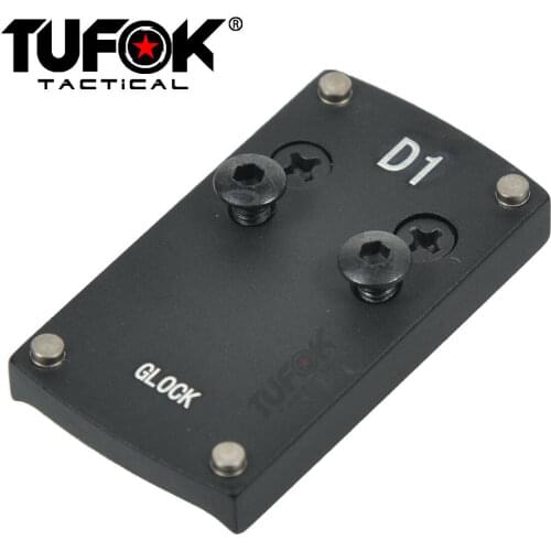 TuFok Micro Red Dot Sight Mount Plate for Glock Pistol Handgun Fit VORTEX VENOM VIPER