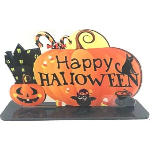 1PC Halloween Decorations Home Holiday Pumpkin Decoration Supplies Pumpkin Scene Layout Household Ornaments