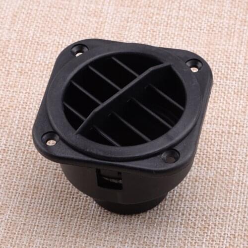 CITALL Heater Duct Air Vent Outlet Black Fit for Webasto Eberspacher Domestic Planer Car Truck Boat Heavy Machine