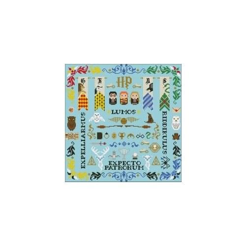 YIXIAO Counted Cross Stitch Kit Cross stitch RS cotton with cross stitch Haejbgqs Magazine