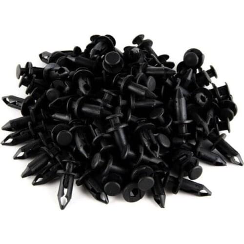 50pcs 8mm ABS Plastic Fender Clip Body Rivet Hole Clips Bolts For Polaris Sportsman Rangers RZR 550 850 XP 7661855 ATV F19A