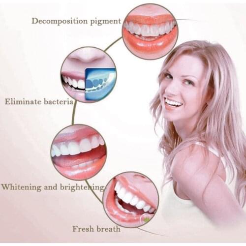 60ml Tooth Whitening Toothpaste Gums Refreshing Mousse Deeply Cleaning