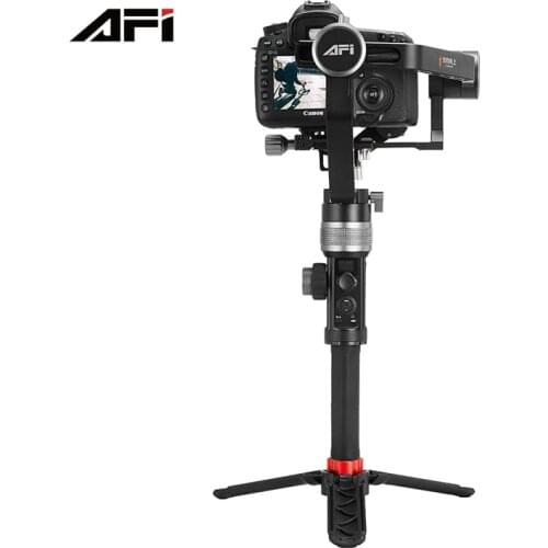 Big Discount AFI 3 motor Brushless Handheld DSLR video camera Gimbal stabilizer D3 with Follow Focus Function