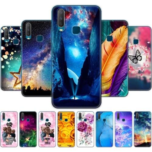 For Vivo Y11 2019 Case For Vivo Y17 Y15 Y12 Y3 Case Soft Silicon TPU Back Phone Cover VivoY17 Y 17 15 12 3 11 Funda 6.35"