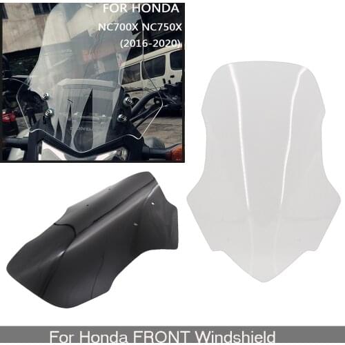 For Honda NC700X NC750X NC 750 700 X 2016-2020 Motorcycle Accessories Screen Windshield Fairing Windscreen