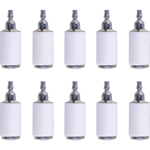 530095646 10pcs Fuel Filter For Husqvarna 128L 128LD 128LDX 128R 128RJ & 128DJX series Trimmer / Burshcutter Stens 610-381