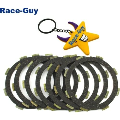 7pcs/Pack Engine Clutch Friction Plate For CG CB 200cc 250cc ATV Quad Dirt Motor Bike Motorcycle