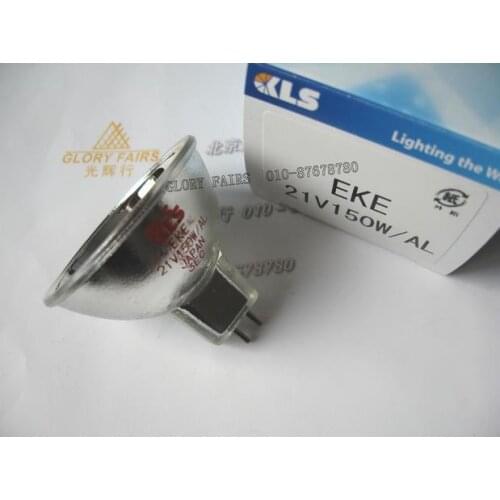KLS EKE 21V150W/AL EKE/AL halogen lamp Mania AOI SMT 21V 150W light source To JCR 21V150W//AL aluminum coated projector bulb