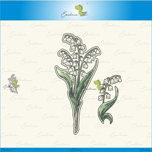 Bell orchid metal cutting dies 2021 new diy molds Scrapbooking Paper Making die cuts crafts