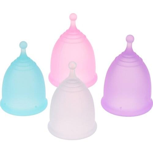 New Sport Menstrual Cup Medical Grade Silicone Feminine Hygiene Menstrual Cup Reusable Lady Cup Copa Menstrual