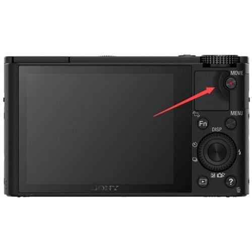 Original rear thumb rubber parts for Sony RX100 RX100M2 RX100M3 RX100M4 RX100M5 RX100II RX100III RX100IV RX100V camera