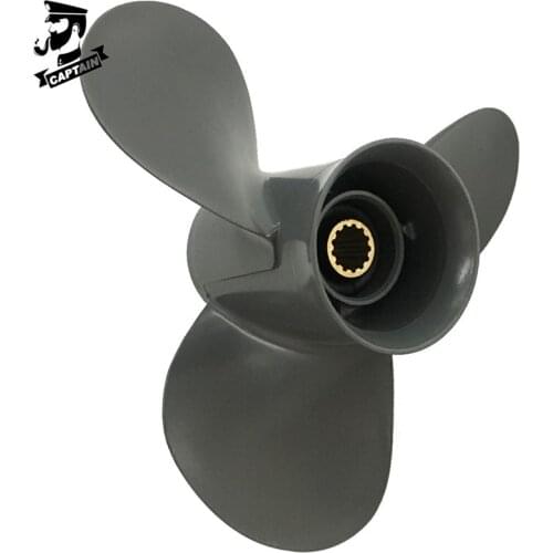 Captain Propeller 11 5/8X11 Fit Honda Outboard Engine BF35A BF40A BF40D BF45A BF50D BF50A, BF60A 13 Tooth Spline 59130-ZV5-011AH