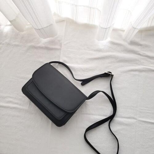 PU Leather Casual Messenger Bags for Women 2021 New Small Shoulder Bags Luxury Girls Brief Crossbody Bags Purses and Handbags