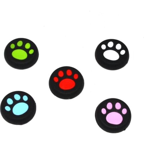 50pcs For PS4 PS5 For XBOX 360 ONE Controller Rubber Silicone Cap Analog Cover Case Skin Joystick Grip