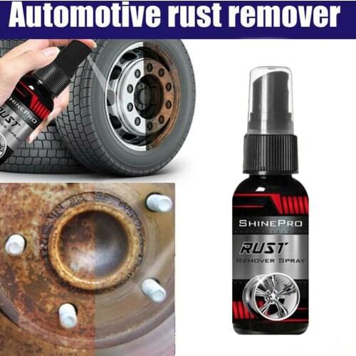 30ml/50ml/100ml Rust Remover Spray for Car Wheel Hub Powder Cleaning Rust Remover Metal Rust Removal Inhibitor Auto Accessories