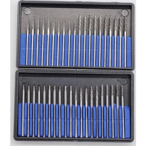 Dental Drill Bits Diamond Burs Grinding Wheel Dentistry Equipment Tungsten Steel Carbide Burs Tools Accessories