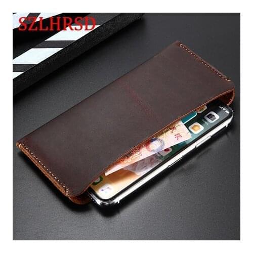 SZLHRSD Genuine Leather Wallet Case For Honor 7s Cases bag for Huawei nova 5i Pro nova 3i Honor 8S 8A Pro 7c 8X Max Play 8A