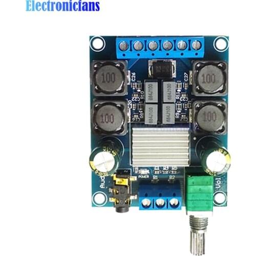 TPA3116D2 50WX2 Dual Channel DC 4.5-27V TPA3116 D2 Digital Power Amplifier Board Module Two Channel Stereo High Efficiency