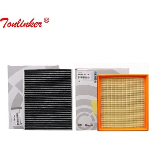 Air Filter+Cabin Filter 2Pcs For Bmw F20 F21 116i 118i 125i 2010-2019/F22 F23/F30 F80 F31 F34 316i 320i 328i Model Car Filter
