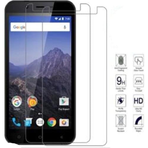 Tempered Glass For Vertex Impress Luck L100 L120 Click NFC Eagle 4G Lion 3G Protective Film Screen Protector Phone Cover