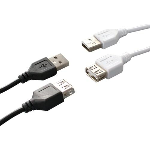 1PC USB Extension Cable Super Speed USB 2.0 Cable Male to Female 1m Data Sync USB 2.0 Extender Cord Extension Cable